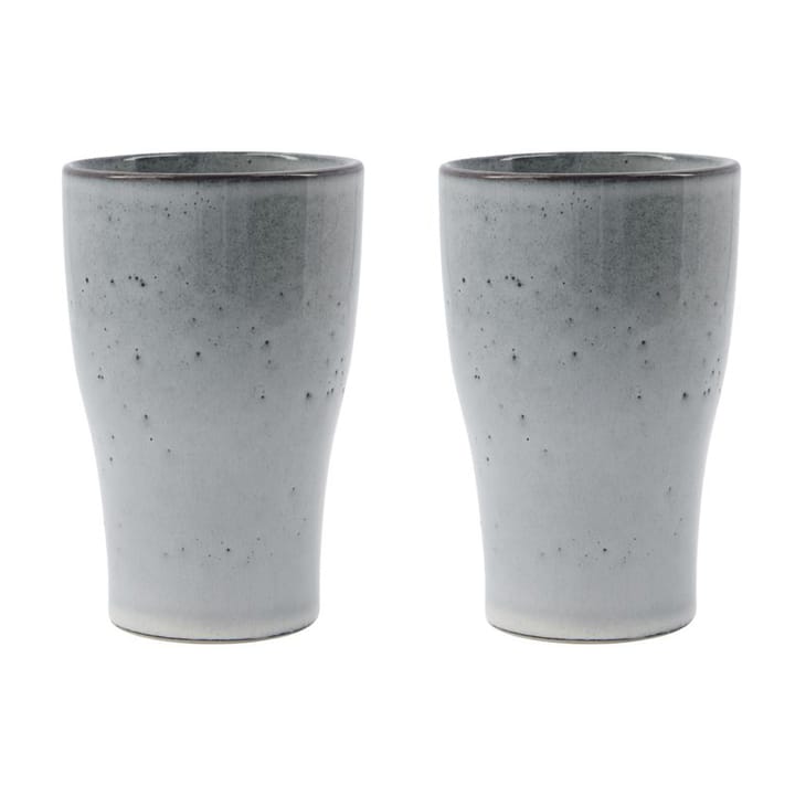 Liss termokopp 14 cm 2-pakning - Lysegrå - House Doctor
