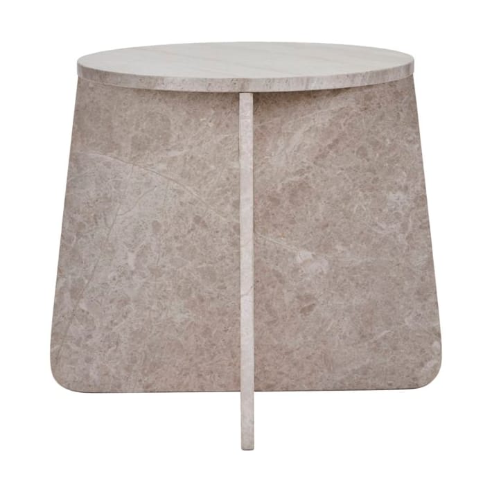 Marb sidebord 48x48x40 cm, Beige marmor House Doctor