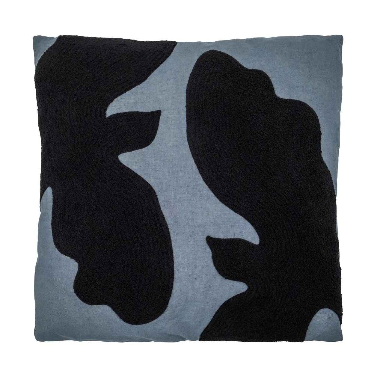Miki pyntepute, Middelhavsblå-svart, 50x50 cm House Doctor