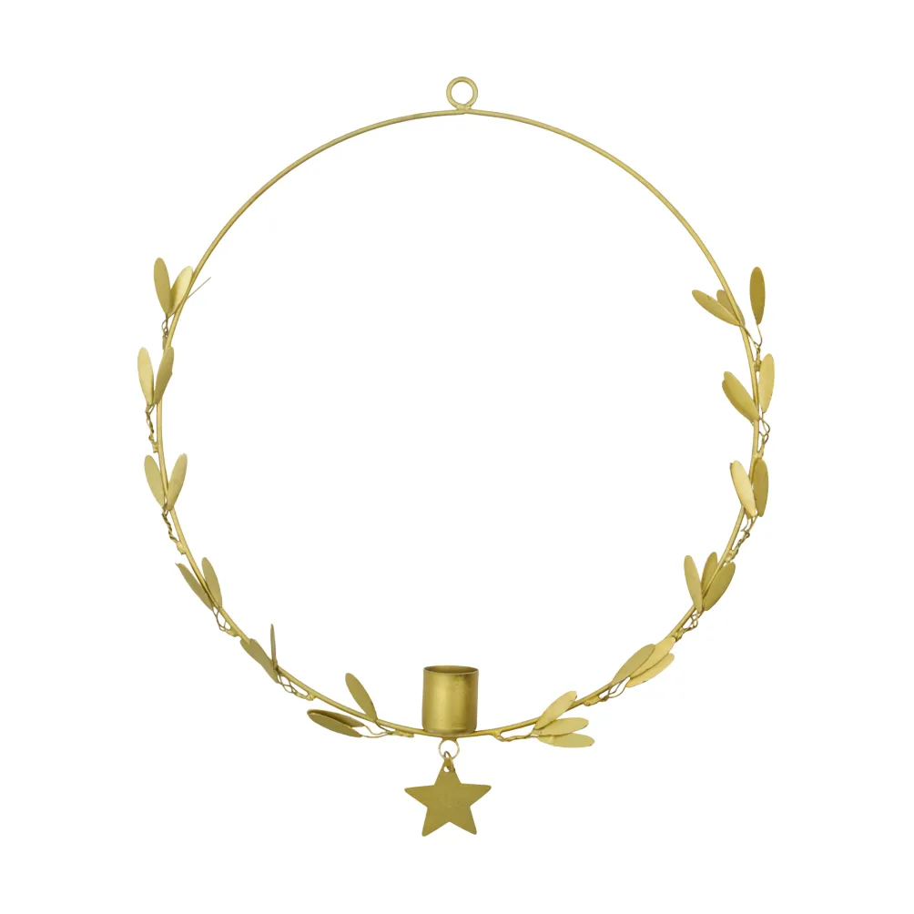 House Doctor Mistel lysestake Ø25 cm Messing