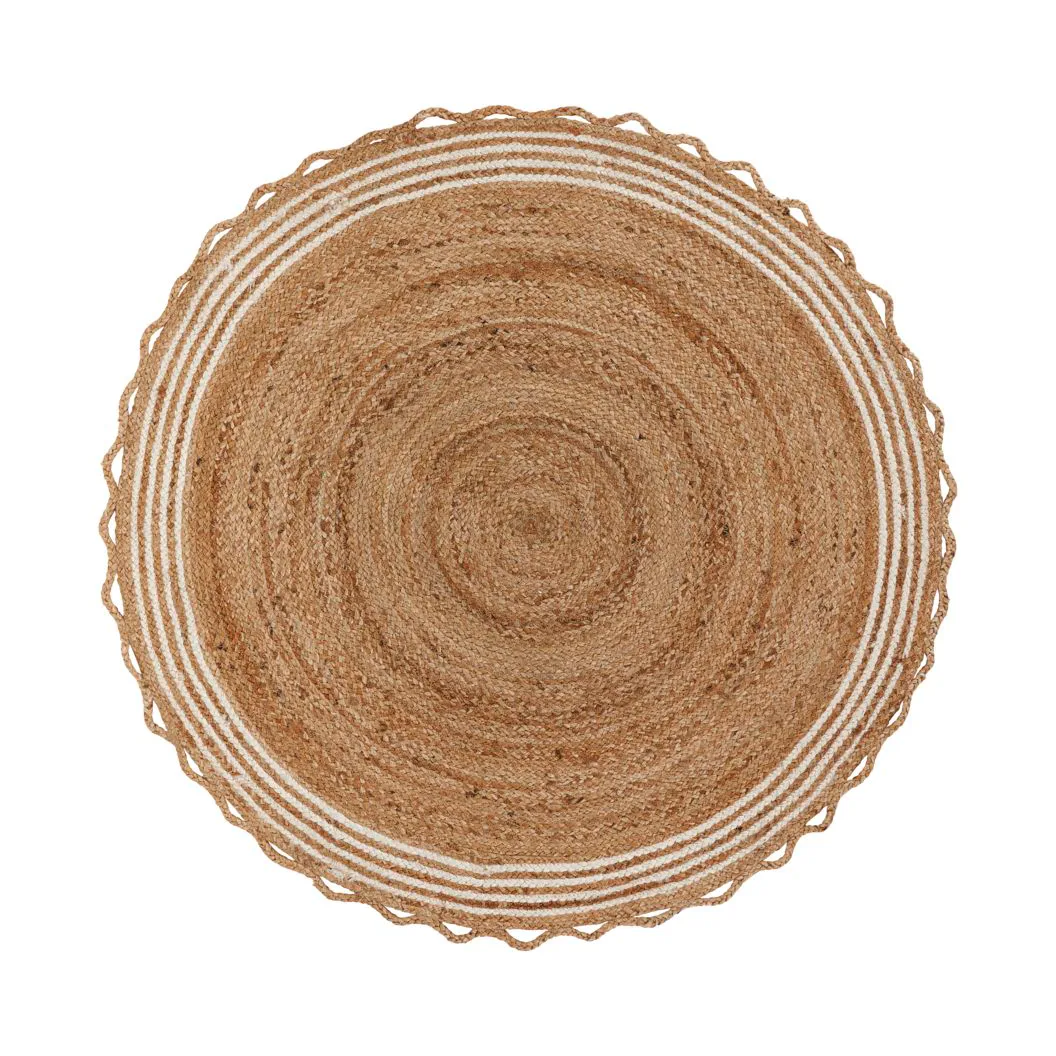 Nord juletrematte Ø 120 cm, Jute-hvit House Doctor