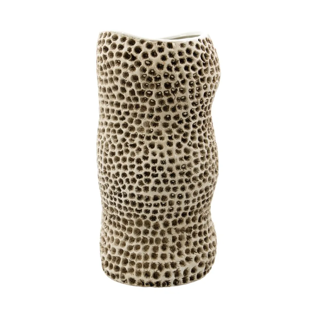 House Doctor Pan vase 29 cm Beige