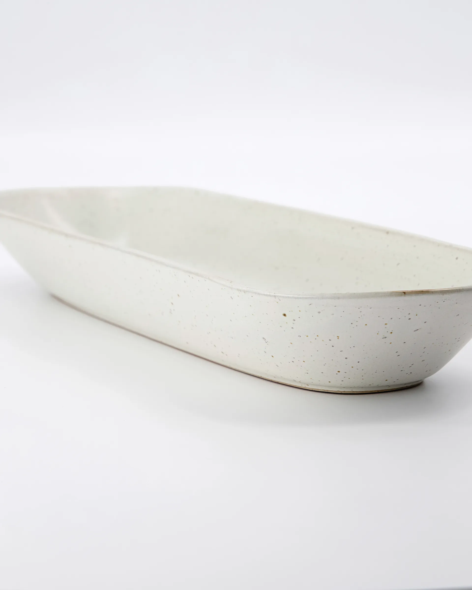 Pion serveringsfat 12 x 35 cm, Hvit-grå House Doctor