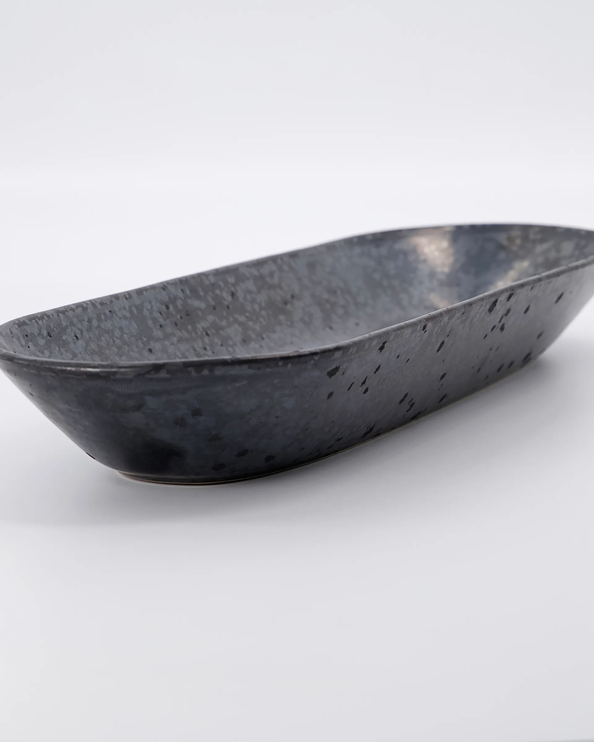 Pion serveringsfat 12 x 35 cm, Svart-brun House Doctor