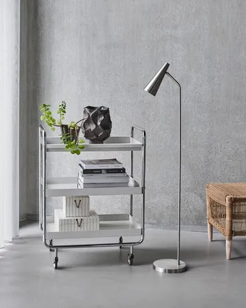 Precise gulvlampe - Sølv finish - House Doctor
