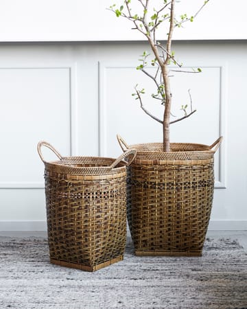 Pura oppbevaringskurv sett av 2 - Natur - House Doctor
