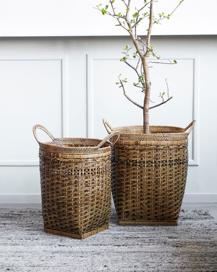 Pura oppbevaringskurv sett av 2, Natur House Doctor