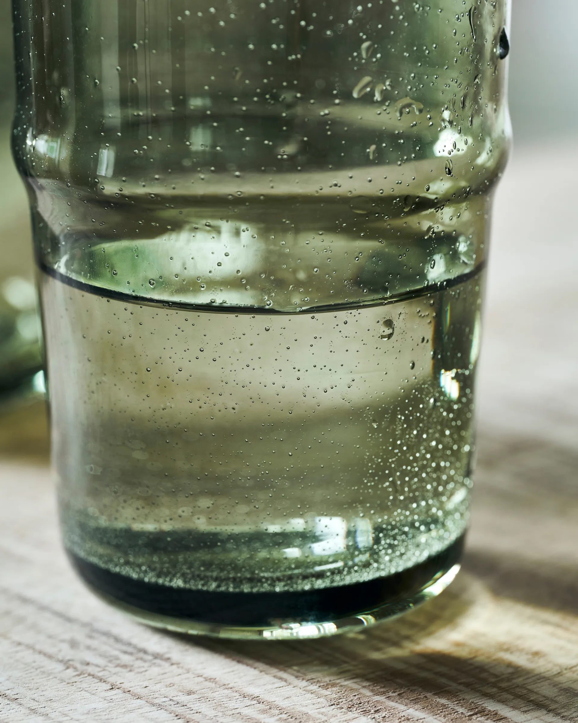 Rain glass 10,5 cm 2-pakning, Grønn House Doctor