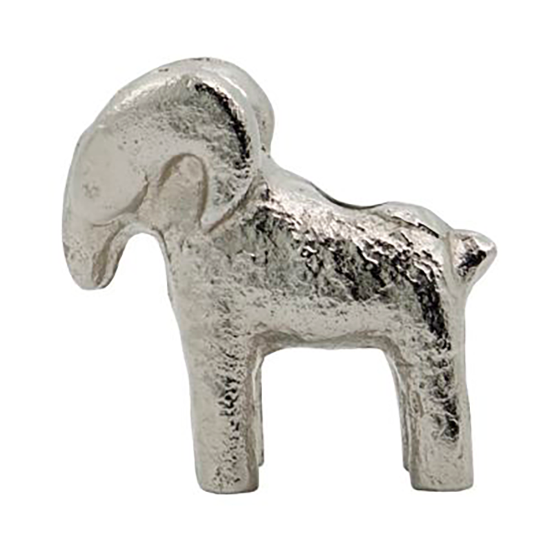 House Doctor - Ram lysestake 7 cm antikksølv
