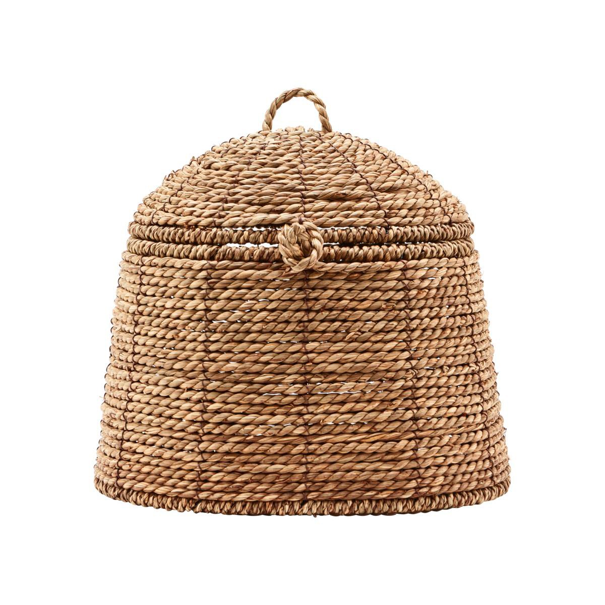 House Doctor Rama kurv med lokk natur 19 cm