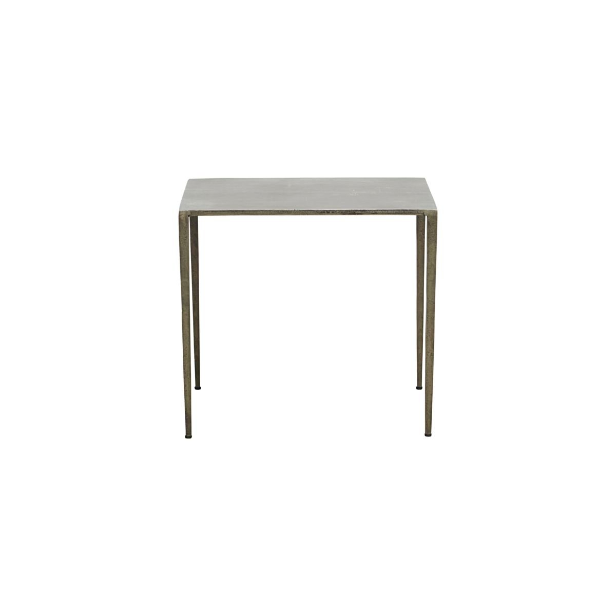 House Doctor Ranchi sidebord 50x45 cm Antikkgrå