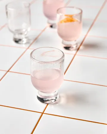 Rich glass på fot 23 cl 4-pakning - Klar - House Doctor