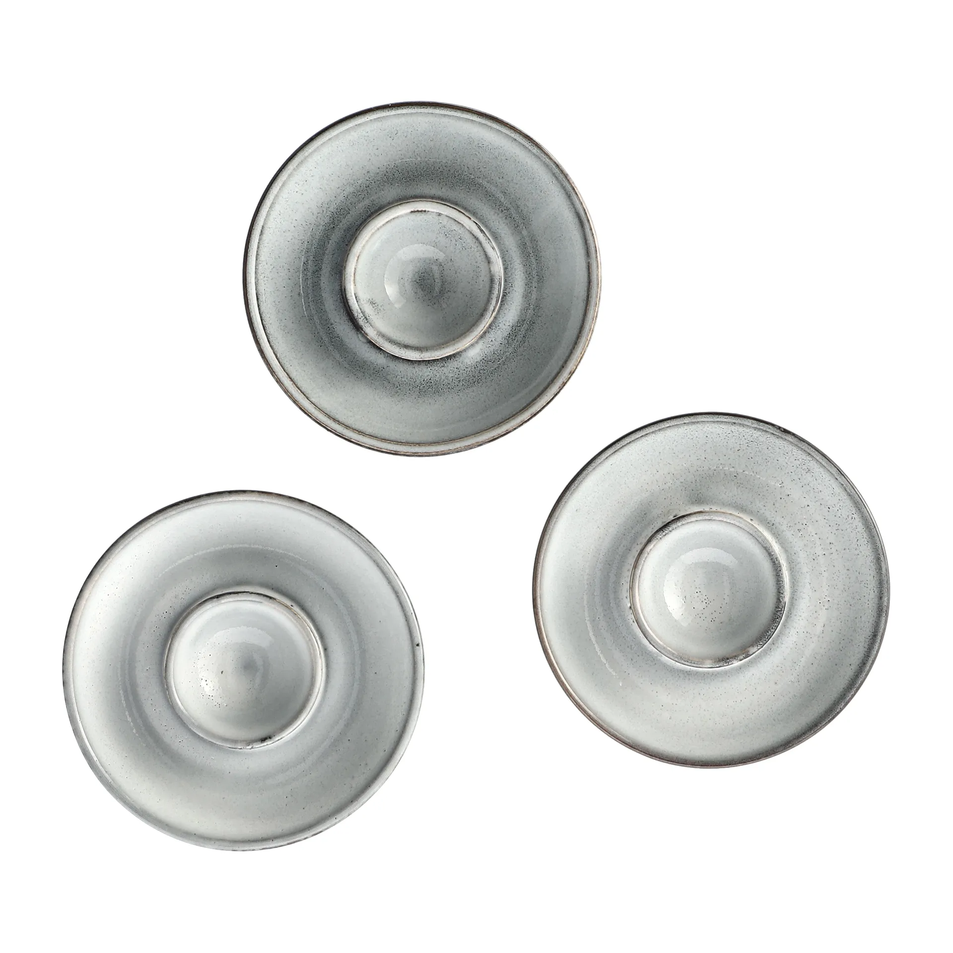 Rustic eggeglass Ø10 cm, Grå-blå House Doctor