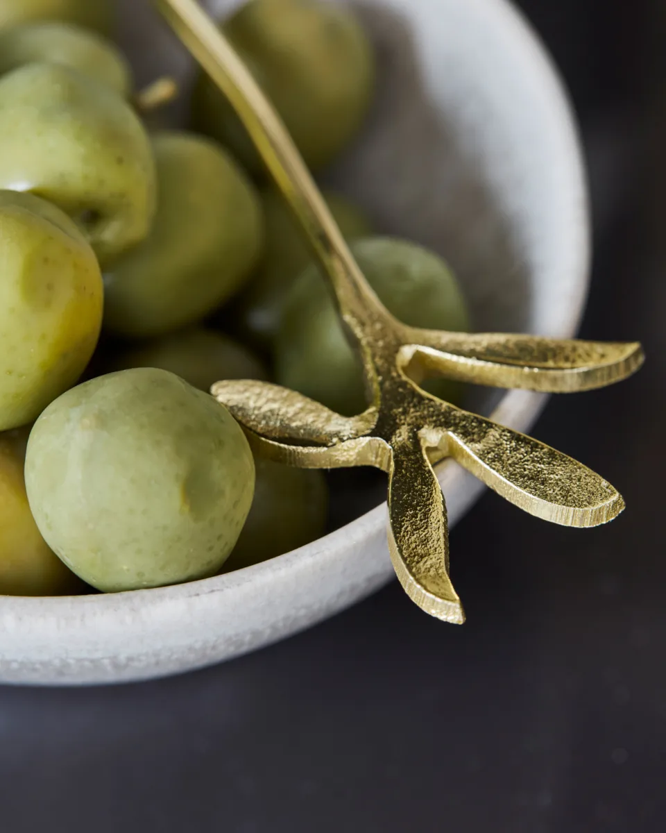 Serve serveringsgaffel 4-pakning, Antikk gull House Doctor