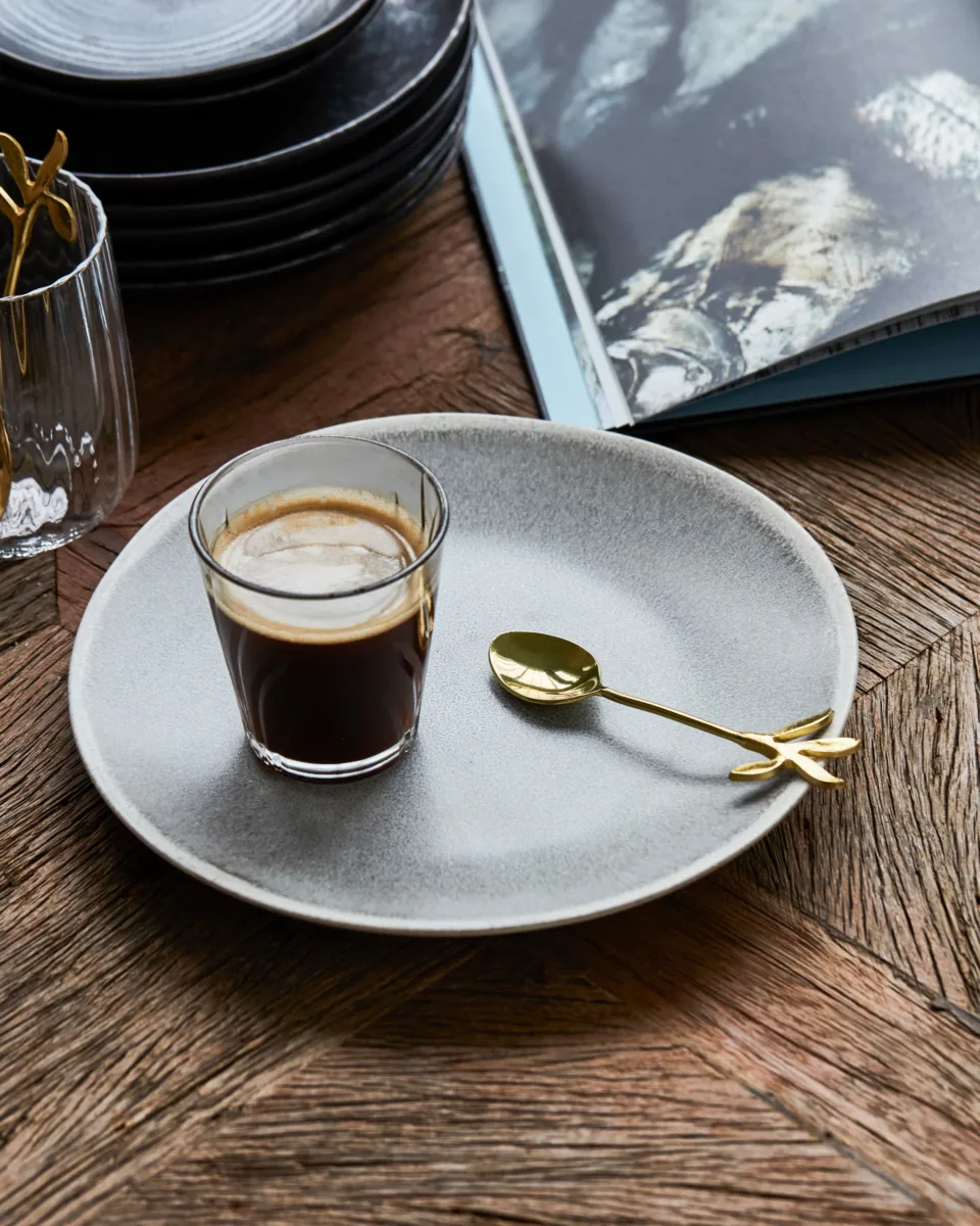 Serve serveringsskje 4-pakning, Antikk gull House Doctor