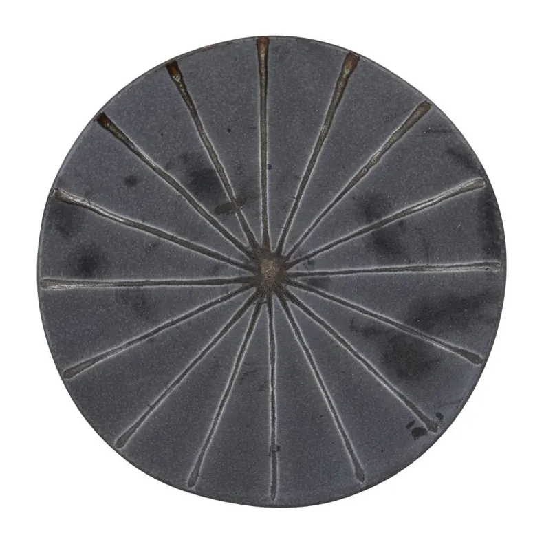 Suns tallerken Ø 19,5 cm, Mørkebrun House Doctor