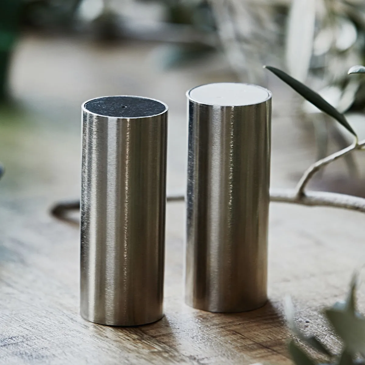 Tall salt- og peppersett, Sølv House Doctor