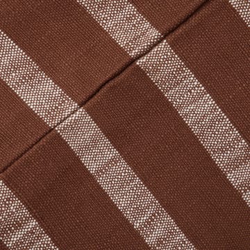 Thame putevar stripete 50 x 50 cm - Brown - House Doctor