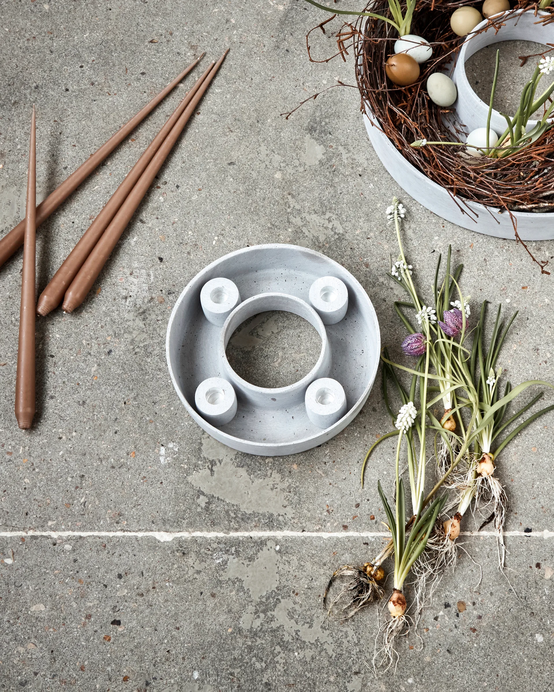 The Ring adventslysestake Ø26 cm, Grey House Doctor