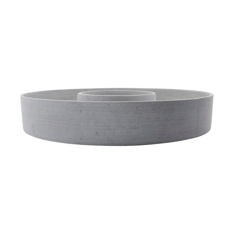 House Doctor The Ring lysestake til kubbelys Ø 45 cm Betong