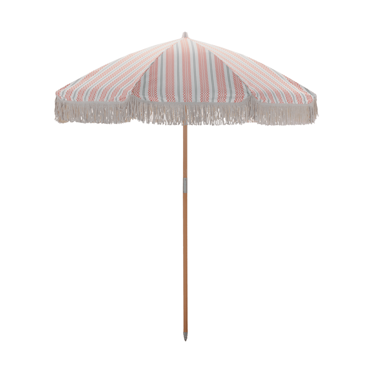 House Doctor Umbra parasoll Ø190 cm Rød-grønn