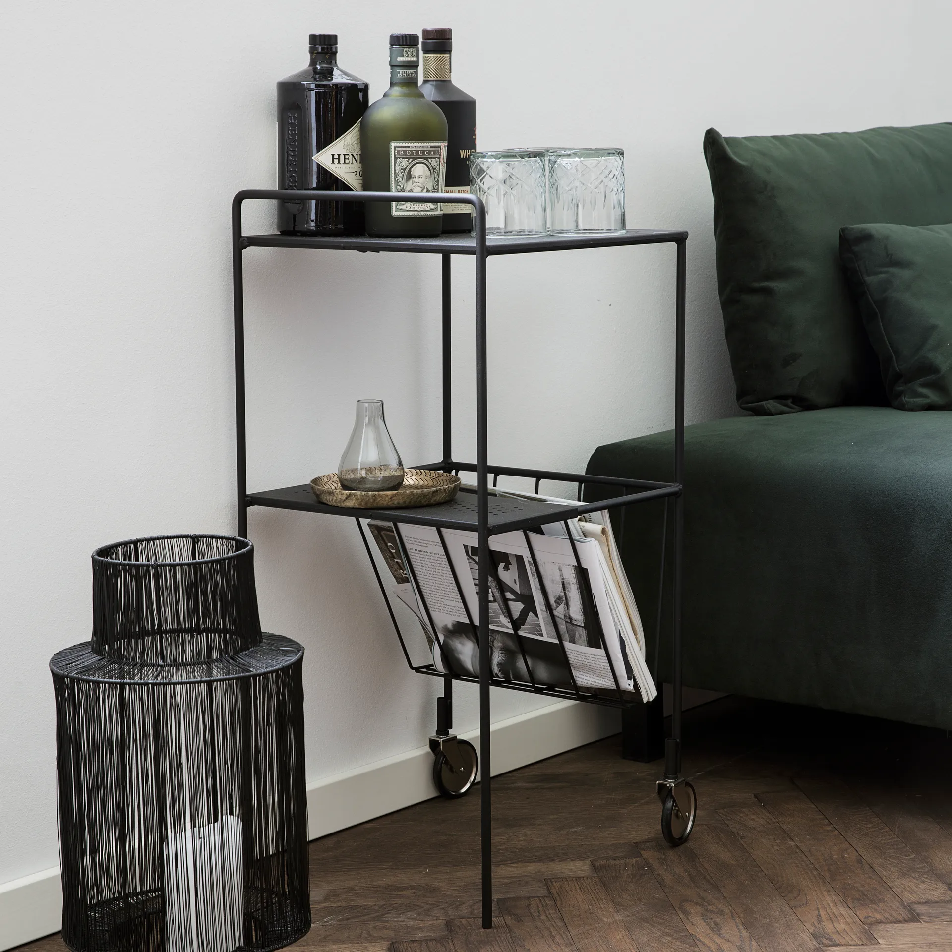 Use vogn med hjul, Svart House Doctor