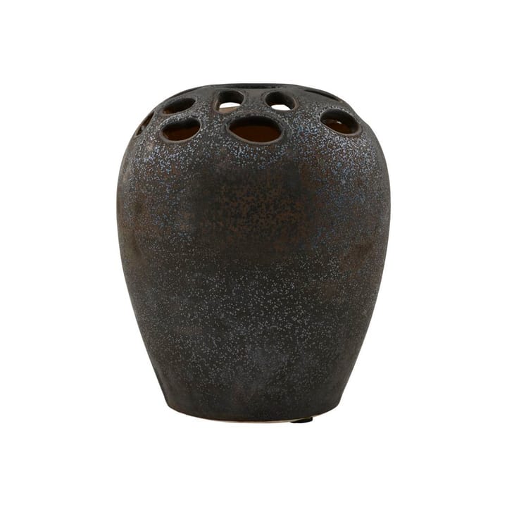 Varios vase 19 cm, Svart House Doctor