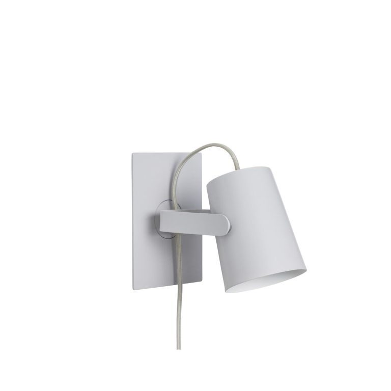 Hübsch - Ardent Vegglampe Light Grey