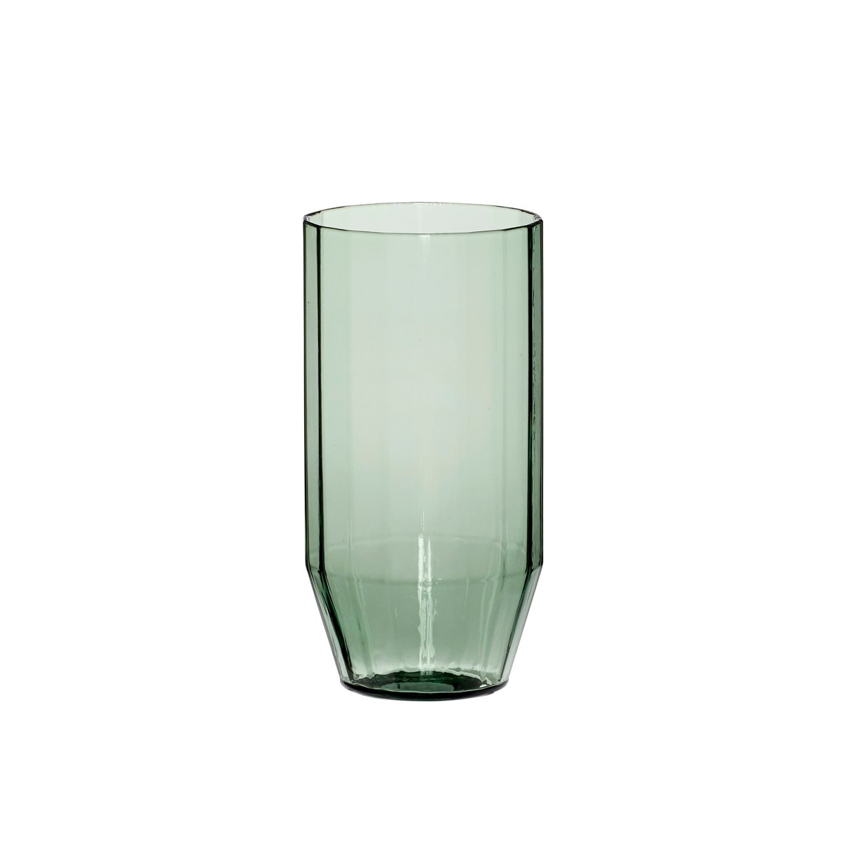 Hübsch Aster vannglass 14 cm Grønn