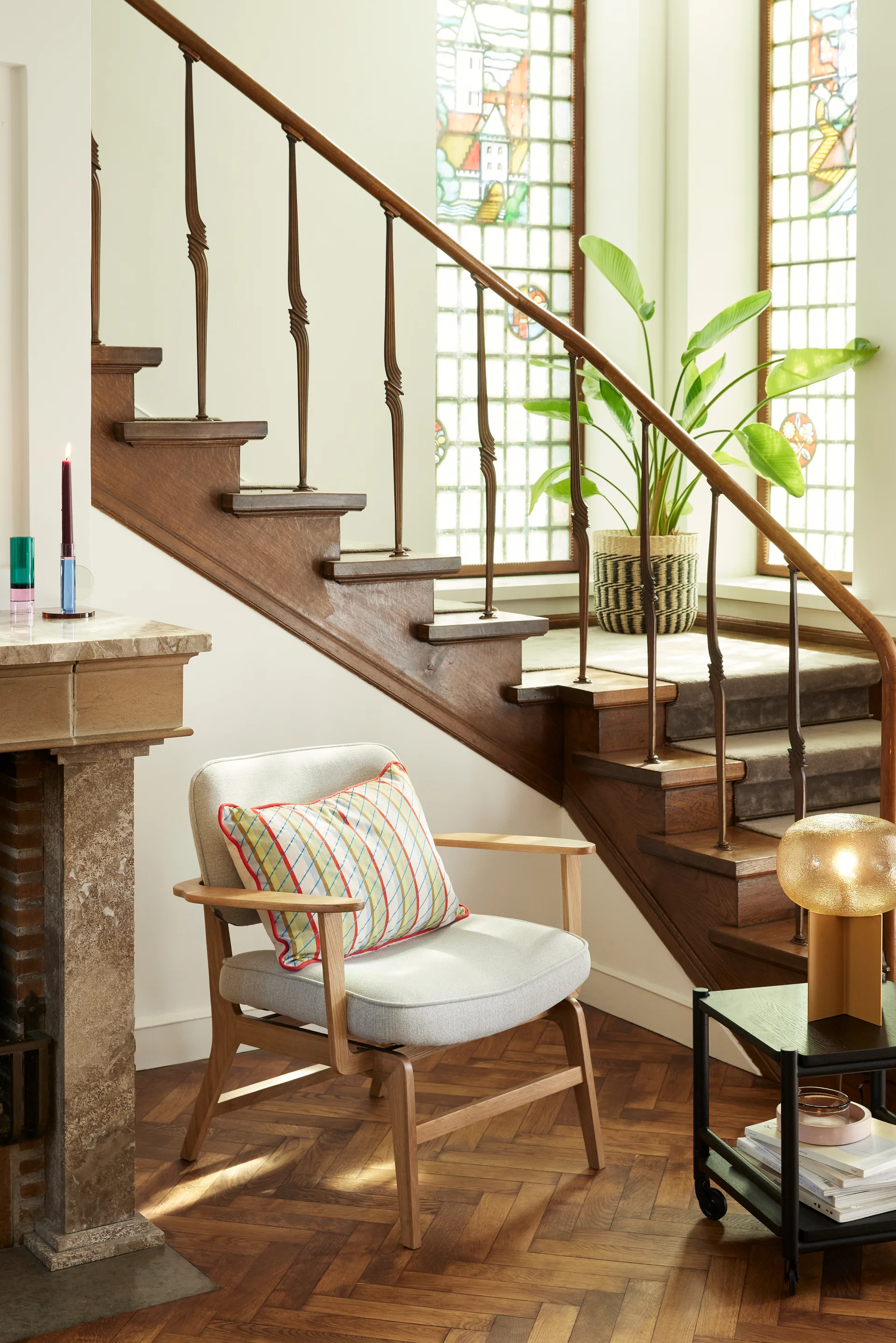 Astro lysestake, Blue Hübsch Interior