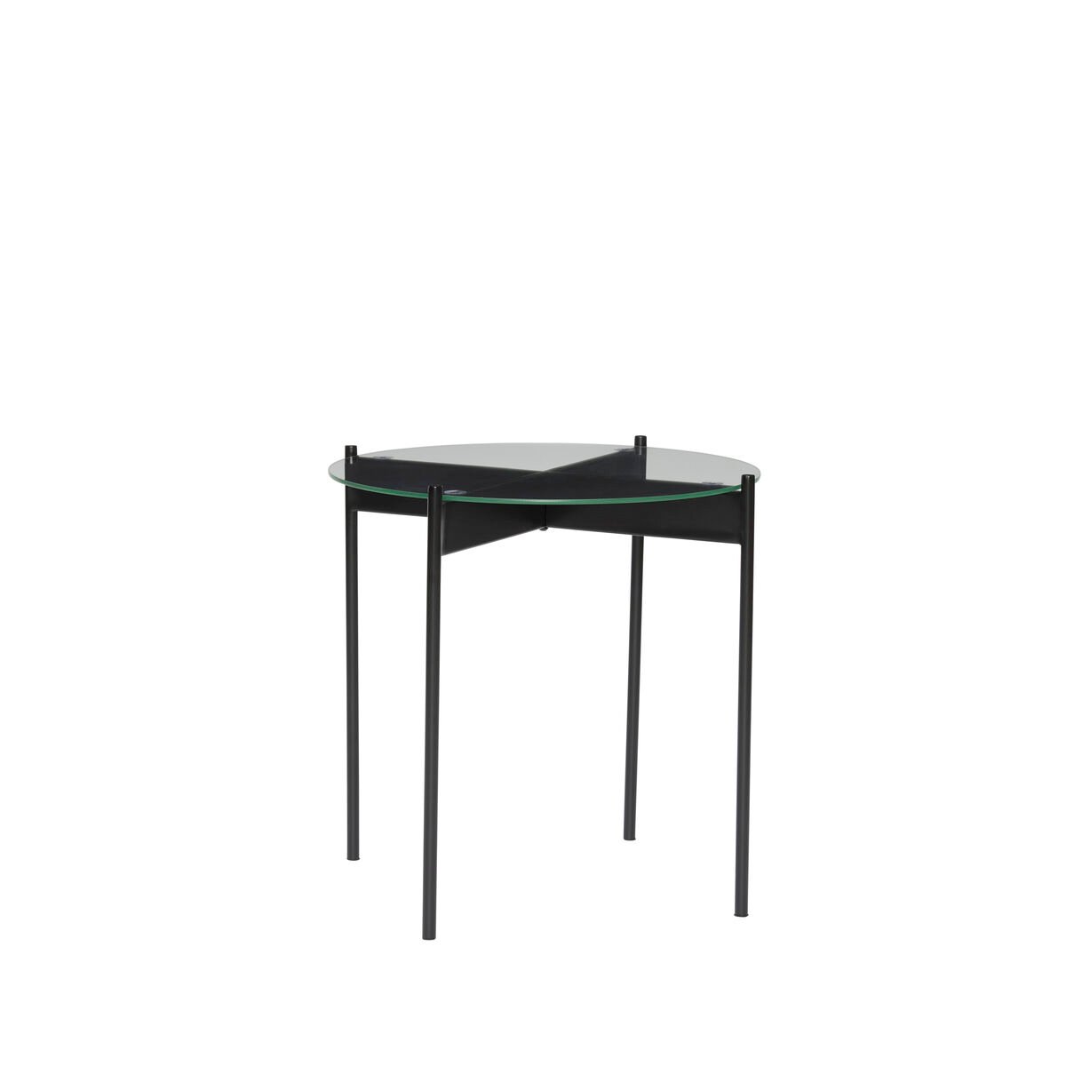 Hübsch Beam sidebord 45 cm Svart