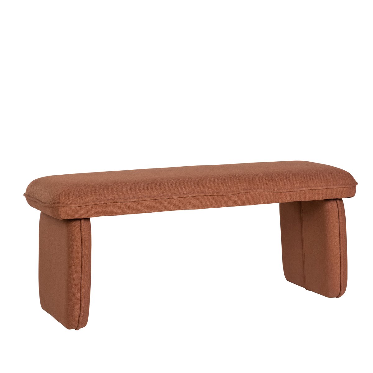 Hübsch Benk Polyester 100 cm Rust
