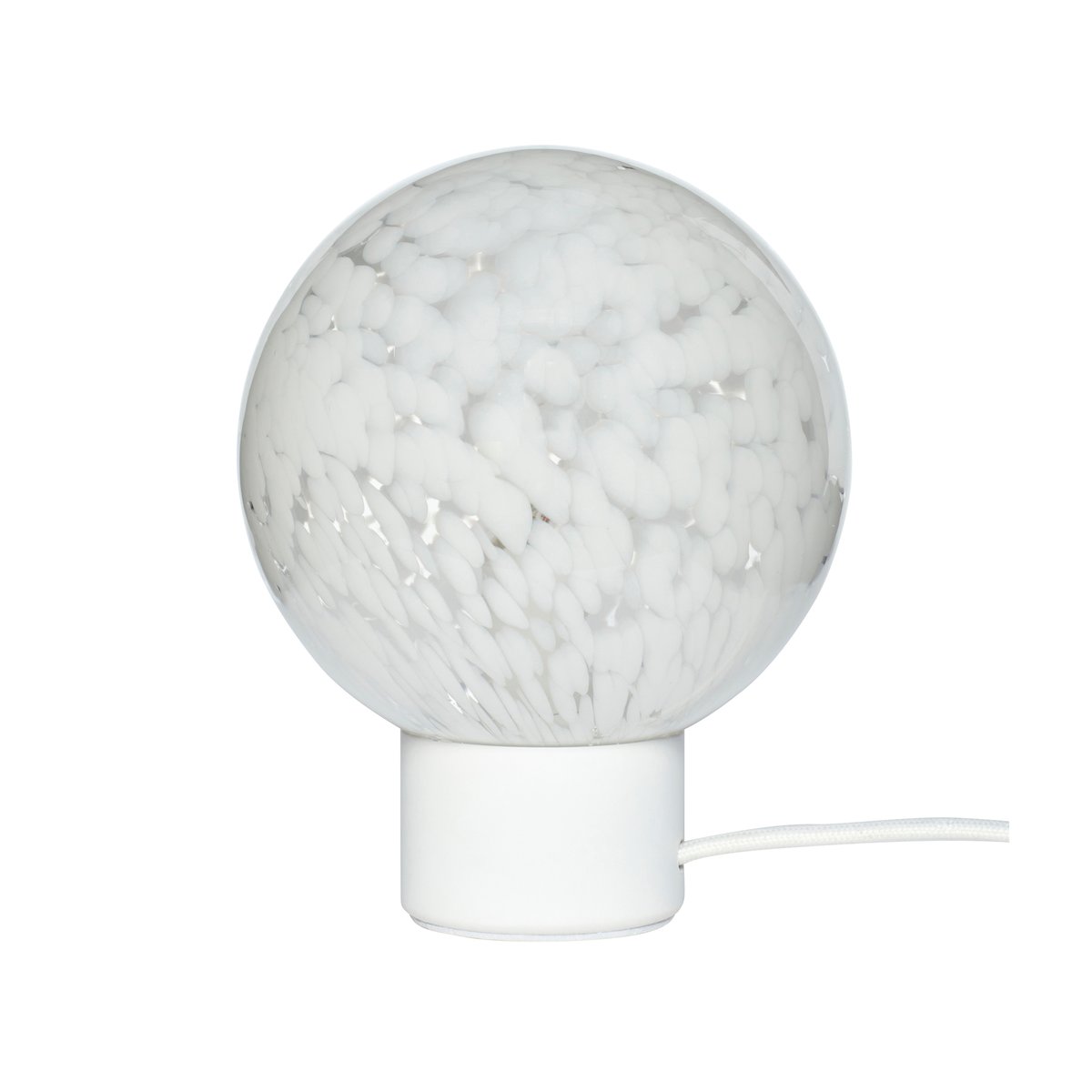 Hübsch Bordlampe Ø15 cm Metall-hvit
