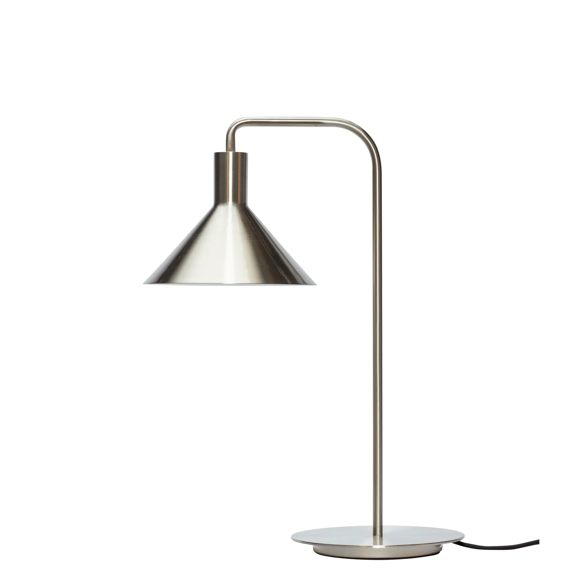 Bordlampe Ø37 cm, Nikkel Hübsch Interior