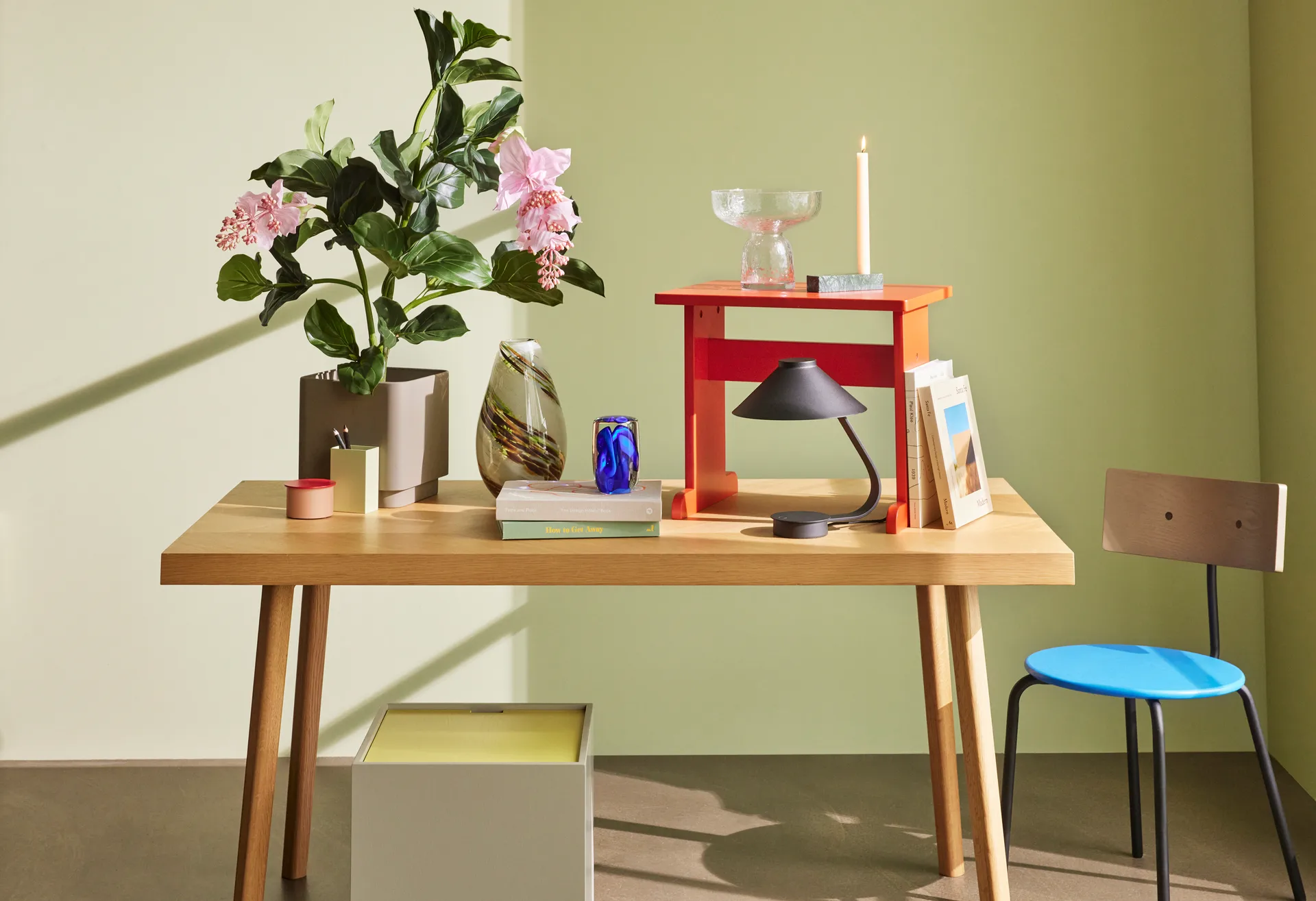 Brick lysestake, Green Hübsch Interior