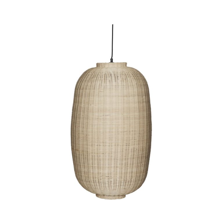 Hübsch Chand taklampe Ø75 cm Natur-svart