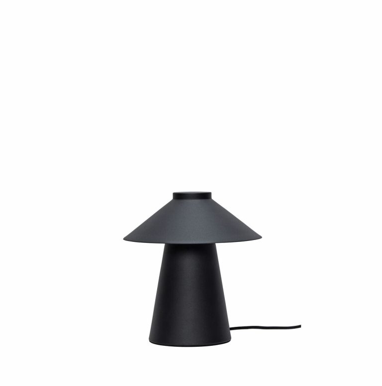 Hübsch Chipper bordlampe Ø25 cm Svart