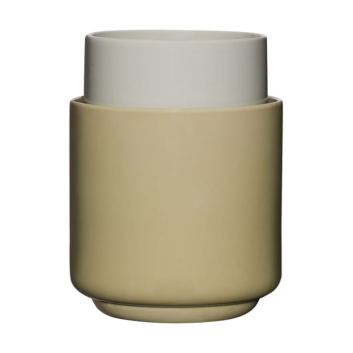 Deux krukke sett 2 deler - Light green-sand - Hübsch