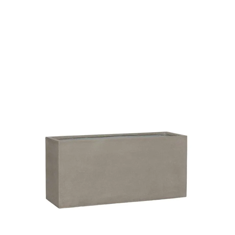 Grove blomsterkasse 95x32x44 cm, Sand Hübsch