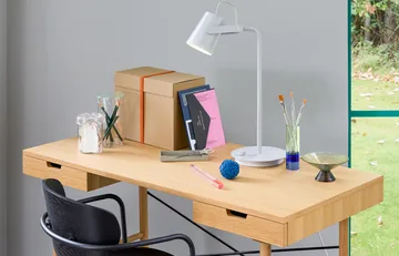 Heir oppbevaringskrukke glass høy - Green - Hübsch Interior