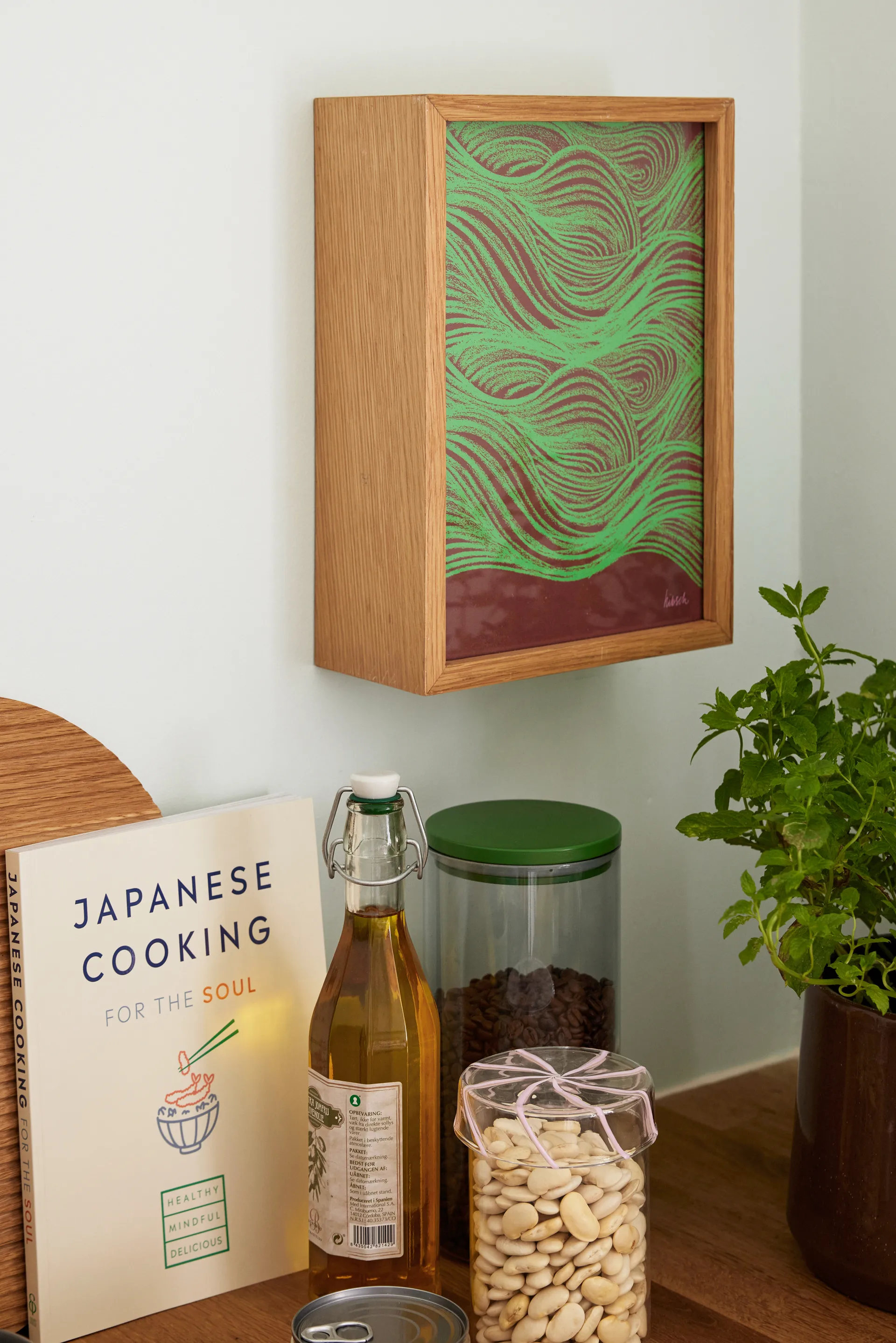 Heir oppbevaringskrukke glass medium, Pink Hübsch Interior