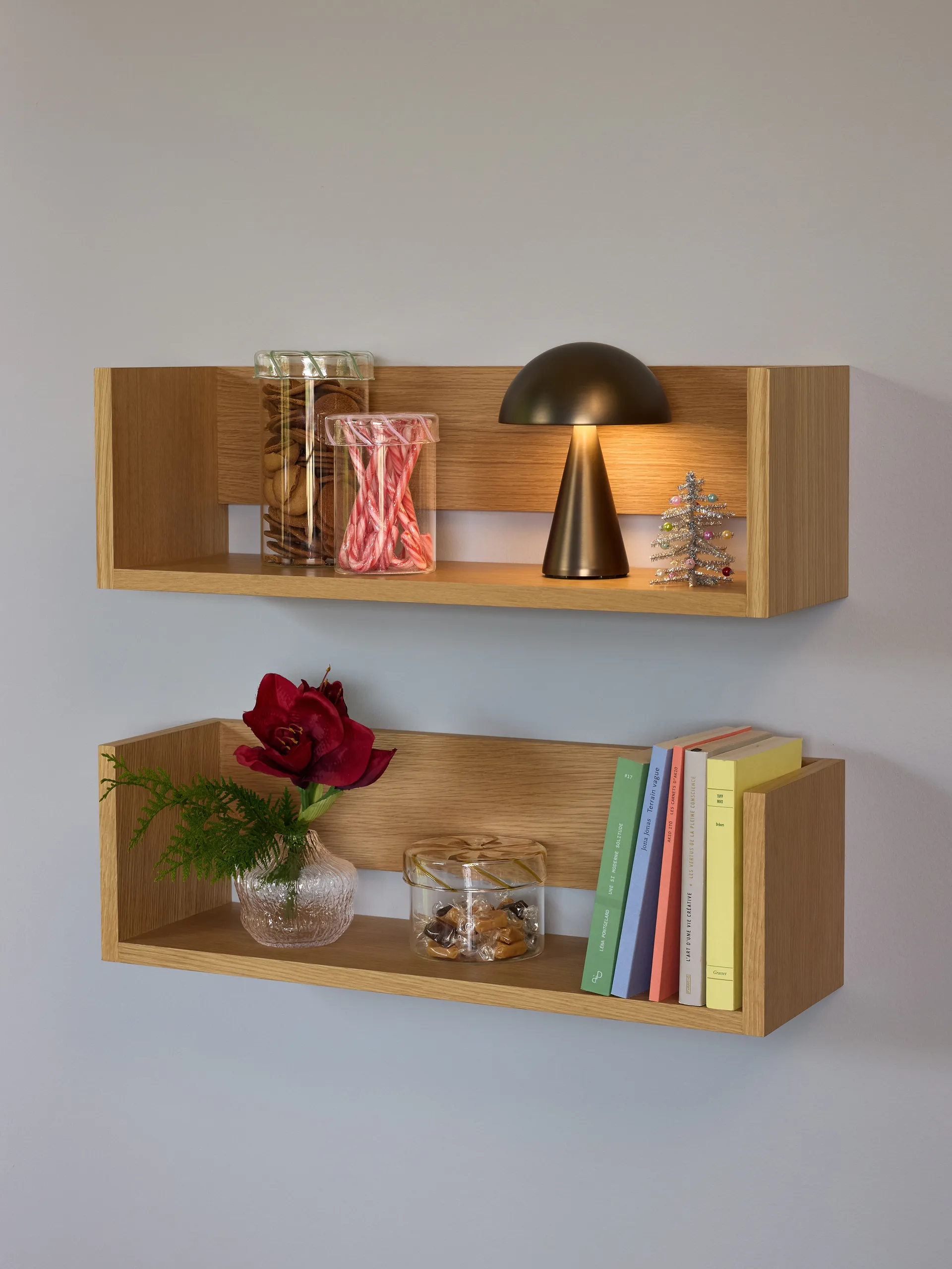 Heir oppbevaringskrukke lav, Yellow Hübsch Interior