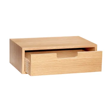Hide oppbevaringsboks - Eik, 30x20x10 cm - Hübsch