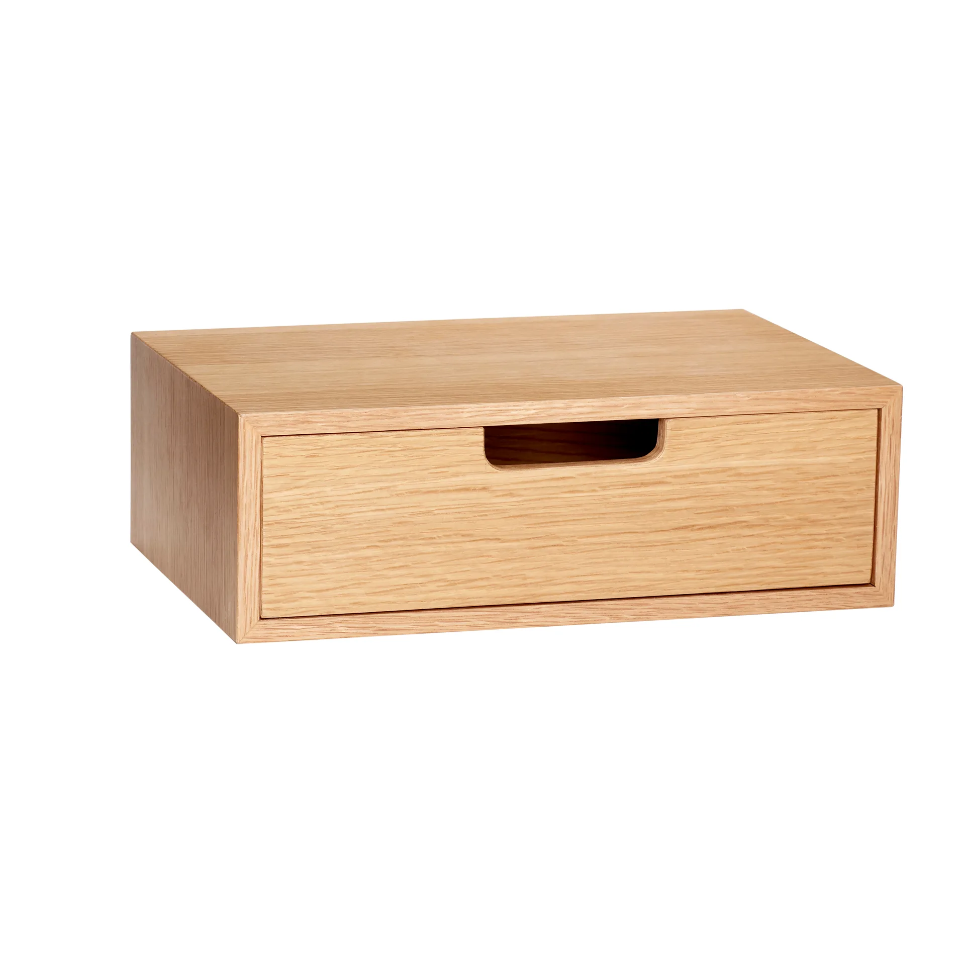 Hide oppbevaringsboks, Eik, 30x20x10 cm Hübsch