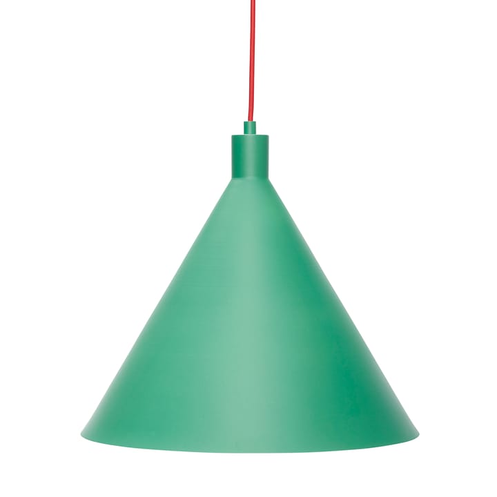 Hübsch pendel 40x35 cm - Metall-grønn-rød - Hübsch
