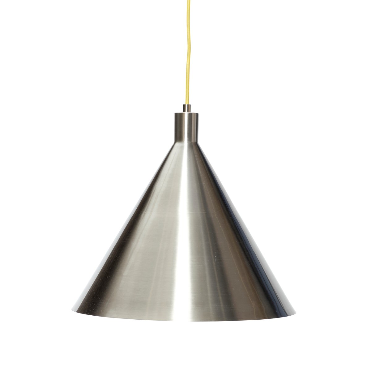 Hübsch - Yama Pendel Ø40 Nickel/Yellow