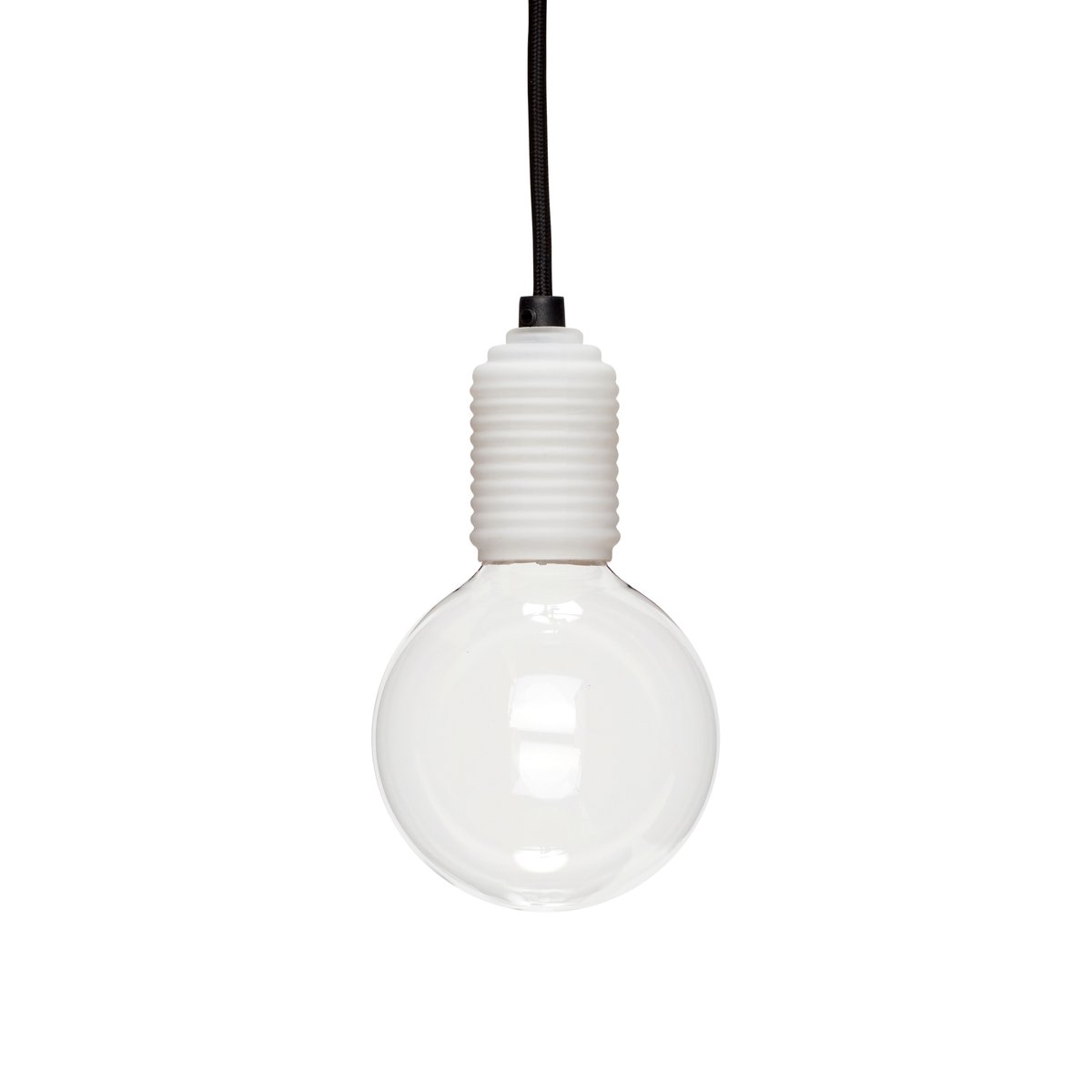 Hübsch Hübsch taklampe Ø12 cm Hvit