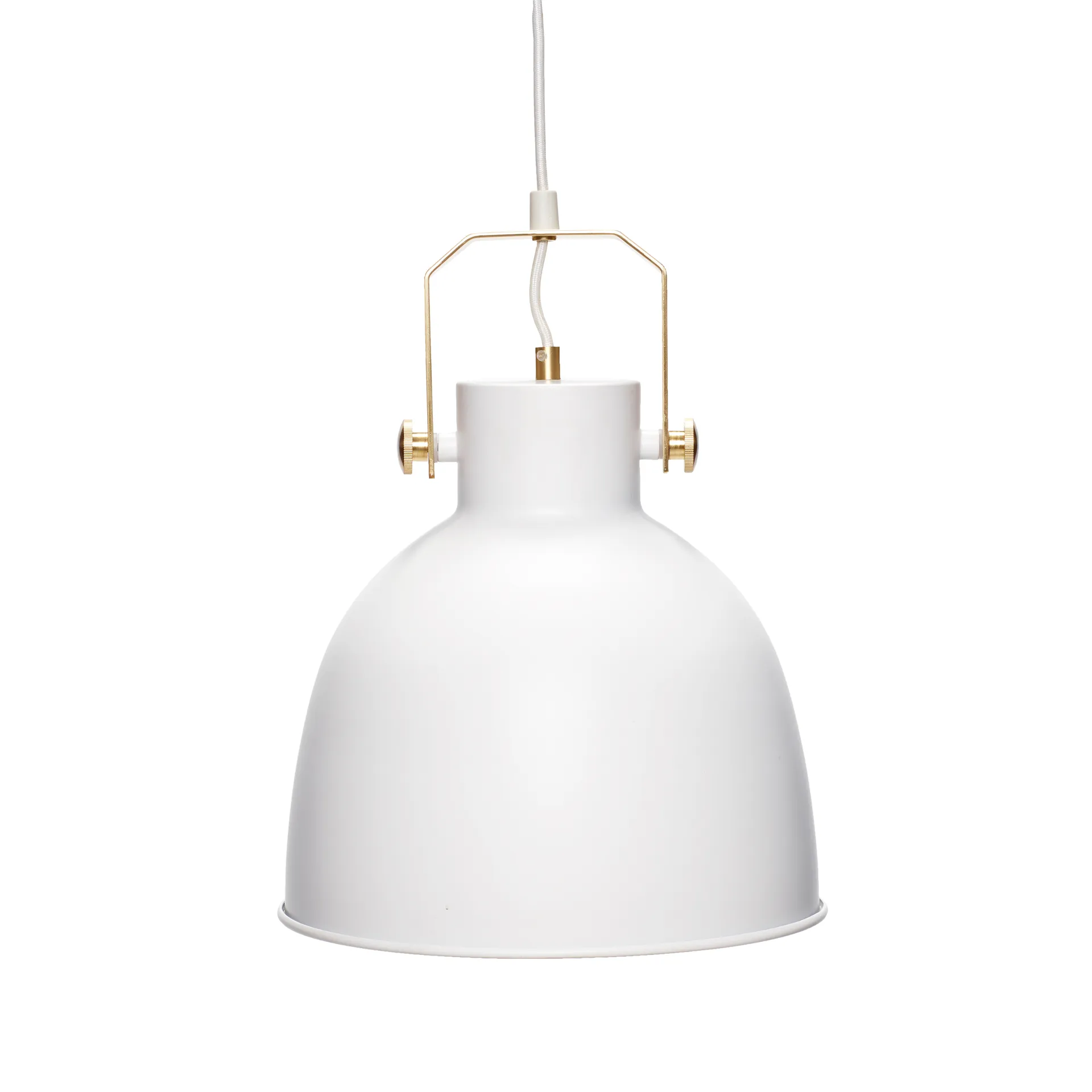Hübsch taklampe Ø29 cm, Hvitt-gull Hübsch Interior