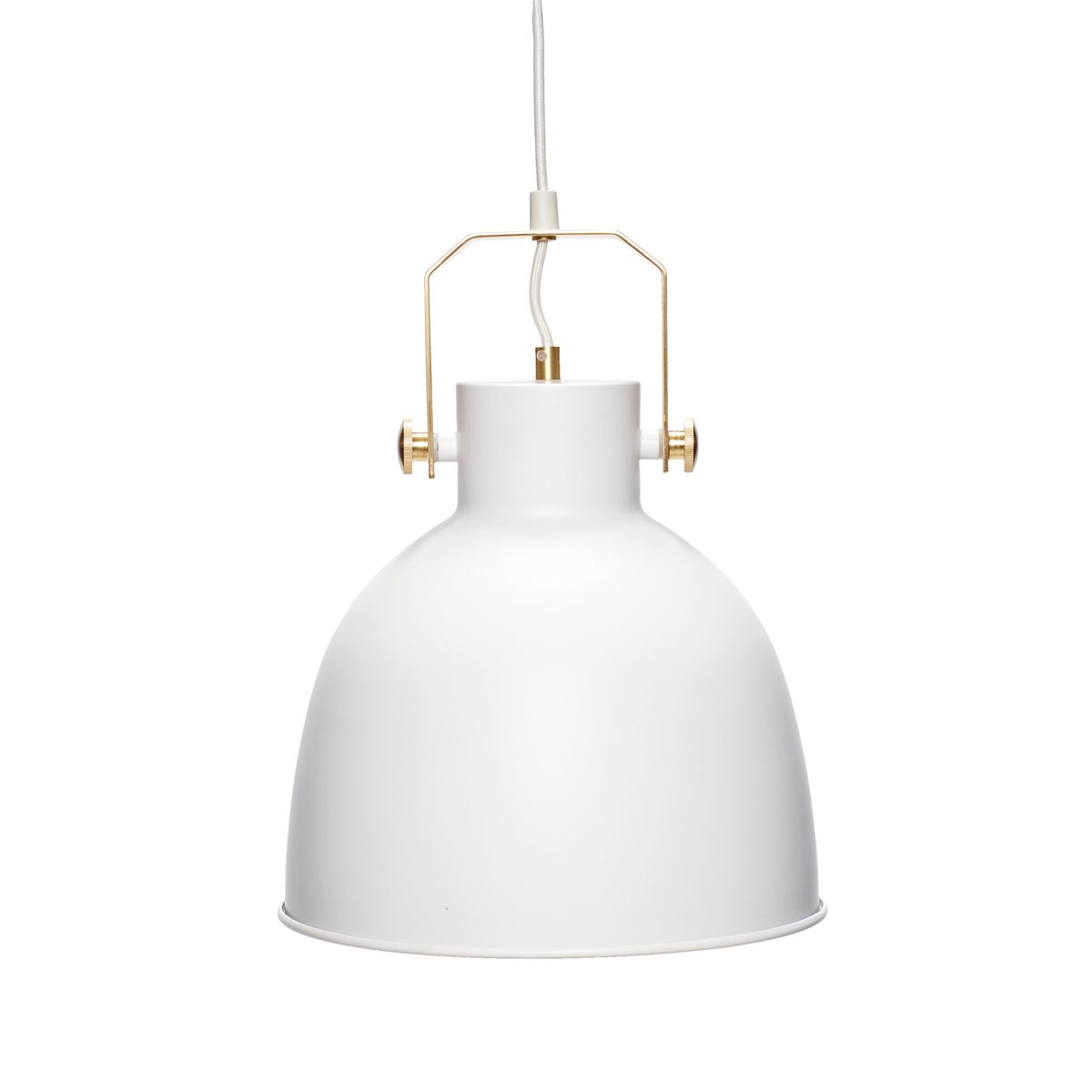 Hübsch Hübsch taklampe Ø29 cm Hvitt-gull
