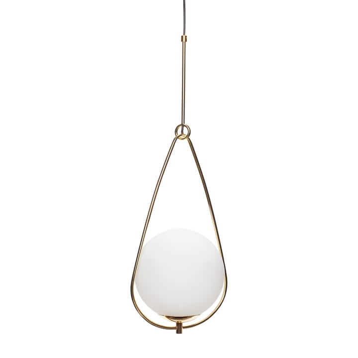 Hübsch taklampe Ø30 cm, Hvit-messing Hübsch Interior